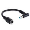 Преходник DC Power 7.4x5.0mm to 4.5x3.0mm Tip Charger Connector HP Laptop